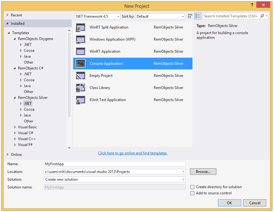 visual studio for mac console application c