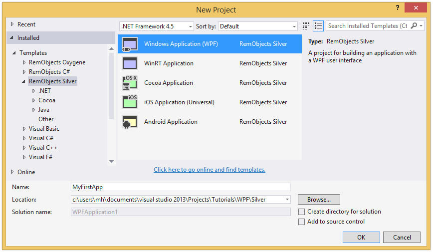 Your First Windows Wpf App With Elements